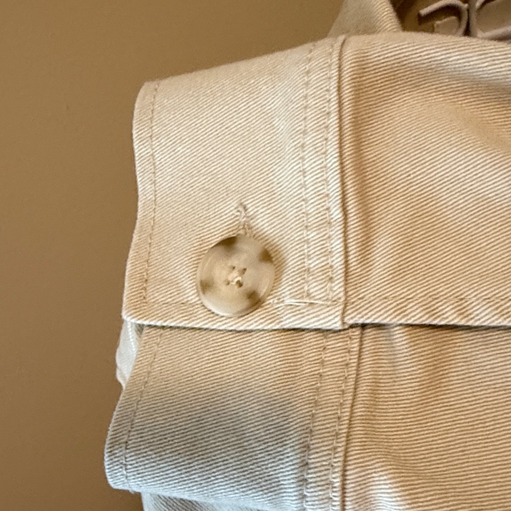 Angels Cream Button-Up Jacket - Picture 6 of 9
